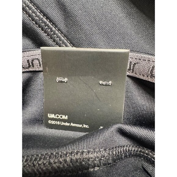 Under Armour Size XL Shorty Court Boy Compression Shorts Black Women's NWT - Picture 4 of 8